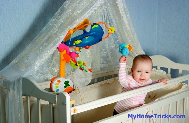 Cleaning baby’s room –