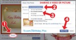 how to share on facebook page, picture