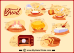 Baking Bread Recipe Cards 12