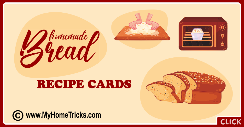 Baking Bread Recipe Cards