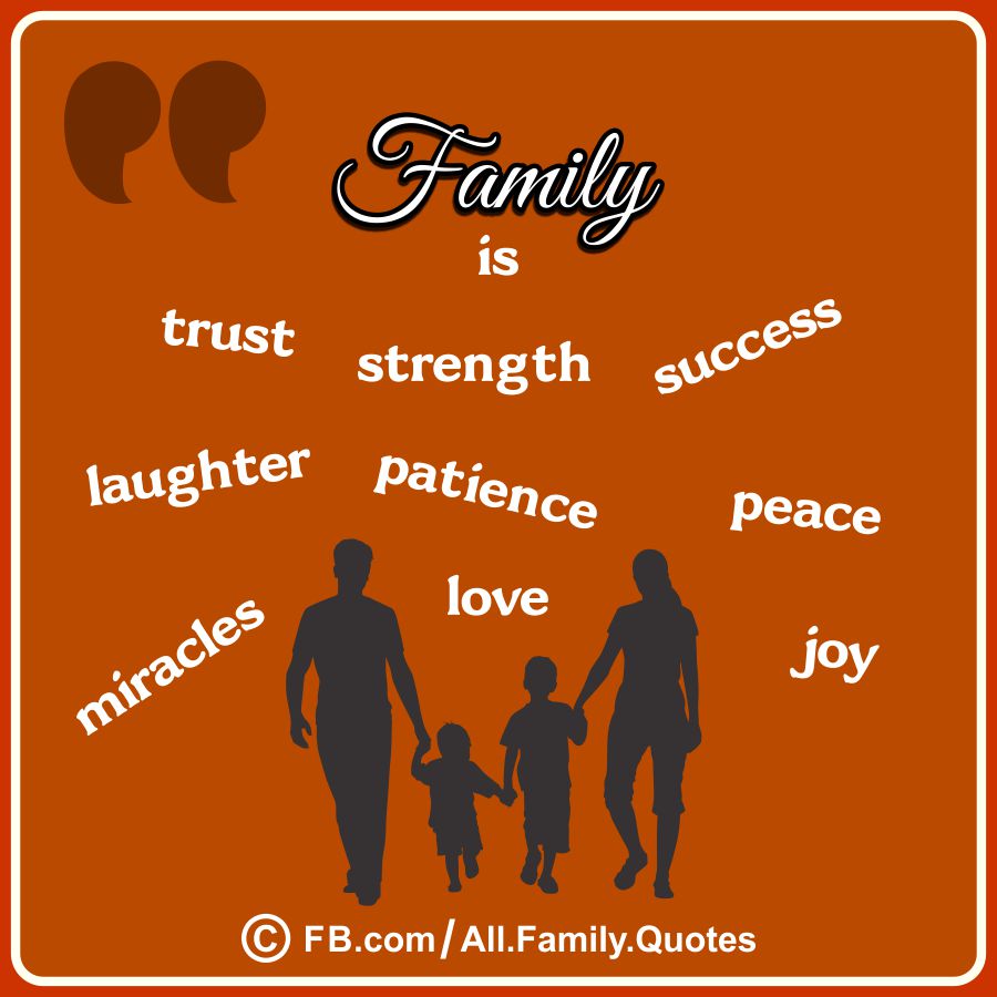 30 Family Quotes to Share : My Home Tips