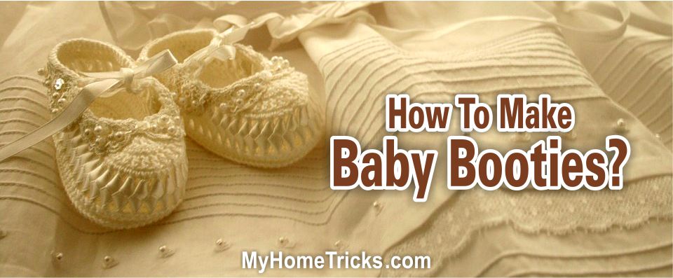 how to make baby booties