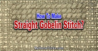 Straight Gobelin Stitch
