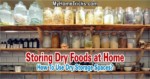 Storing Dry Foods Storage Space