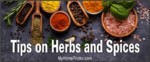 Useful Tips for Using Herbs and Spices 2